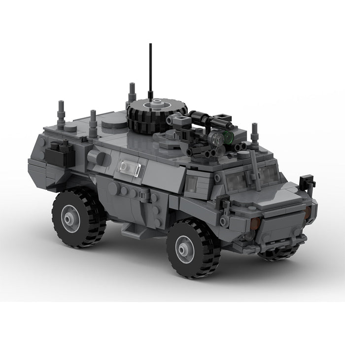 MOC-225385 1/35 Scale Military TEXTRON TAPV Building Blocks-LesDiy -