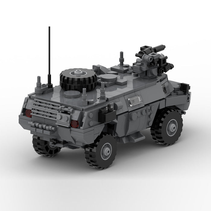 MOC-225385 1/35 Scale Military TEXTRON TAPV Building Blocks-LesDiy -