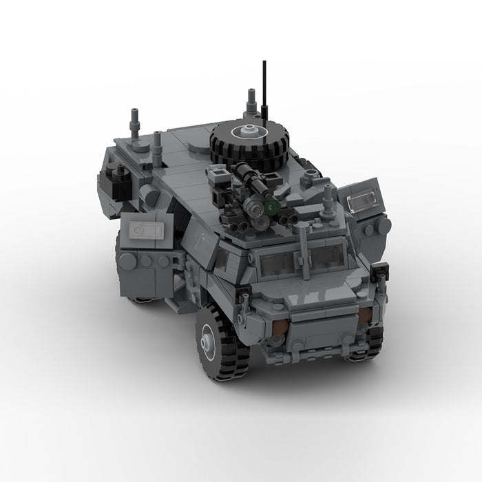 MOC-225385 1/35 Scale Military TEXTRON TAPV Building Blocks-LesDiy -