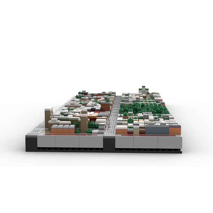 MOC - 225884 1/2000 Scale Lower Manhattan - Alphabetcity Module 1 Building Blocks - LesDiy - Building Blocks -