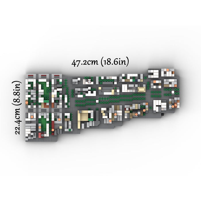 MOC - 225884 1/2000 Scale Lower Manhattan - Bowery Building Blocks - LesDiy - Building Blocks -