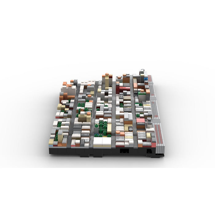MOC - 225884 1/2000 Scale Lower Manhattan - EastVillage Module 1 Building Blocks - LesDiy - Building Blocks -