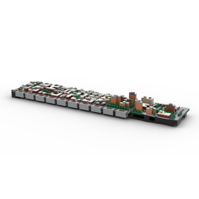 MOC - 225884 1/2000 Scale Lower Manhattan - EastVillage Module 2 Building Blocks - LesDiy - Building Blocks -