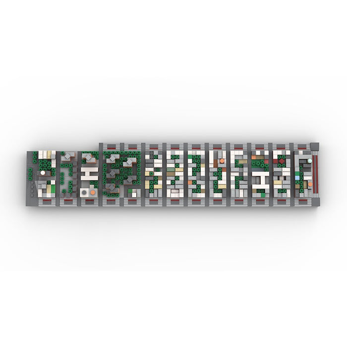 MOC - 225884 1/2000 Scale Lower Manhattan - EastVillage Module 2 Building Blocks - LesDiy - Building Blocks -