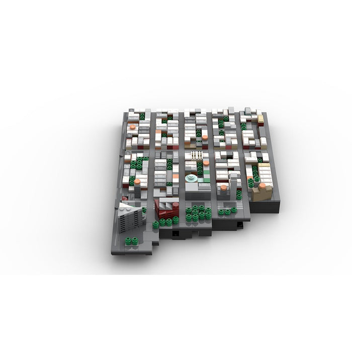 MOC - 225884 1/2000 Scale Lower Manhattan - EastVillage Module 3 Building Blocks - LesDiy - Building Blocks -