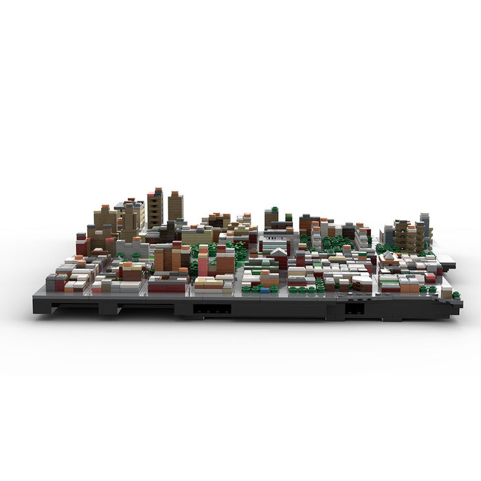 MOC - 225884 1/2000 Scale Lower Manhattan - GreenwichVillage Module 2 Building Blocks - LesDiy - Building Blocks -