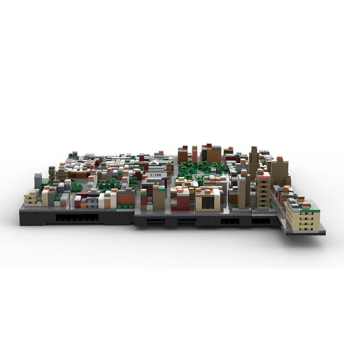 MOC - 225884 1/2000 Scale Lower Manhattan - GreenwichVillage Module 2 Building Blocks - LesDiy - Building Blocks -
