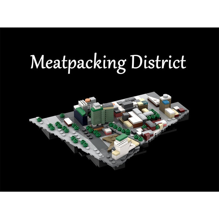 MOC - 225884 1/2000 Scale Lower Manhattan - MeatPacking Building Blocks - LesDiy - Building Blocks -