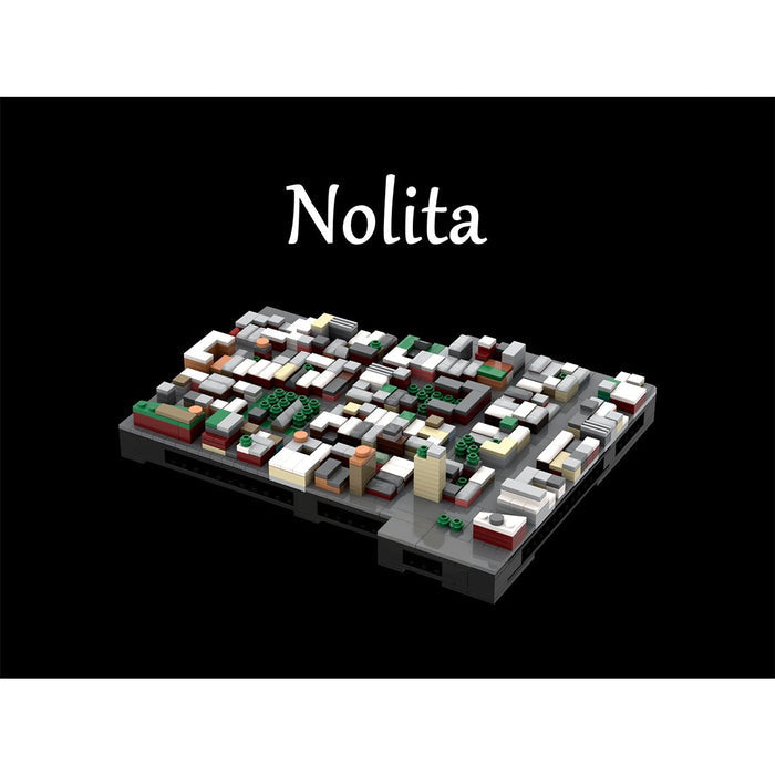 MOC - 225884 1/2000 Scale Lower Manhattan - Nolita Building Blocks - LesDiy - Building Blocks -