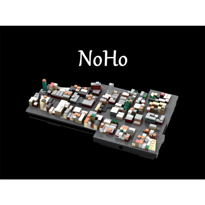 MOC - 225884 1/2000 Scale Lower Manhattan - North of Houston Building Blocks - LesDiy - Building Blocks -