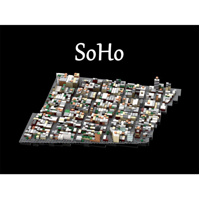 MOC - 225884 1/2000 Scale Lower Manhattan - South of Houston Building Blocks - LesDiy - Building Blocks -