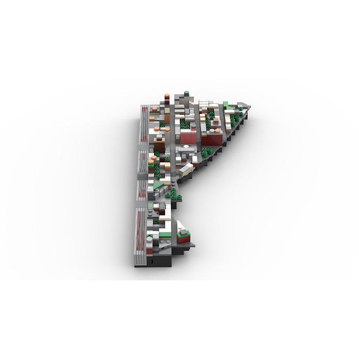MOC - 225884 1/2000 Scale Lower Manhattan - WestVillage Module 1 Building Blocks - LesDiy - Building Blocks -