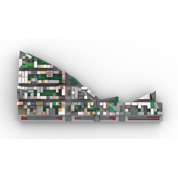 MOC - 225884 1/2000 Scale Lower Manhattan - WestVillage Module 1 Building Blocks - LesDiy - Building Blocks -