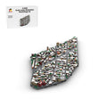 MOC - 225884 1/2000 Scale Lower Manhattan - WestVillage Module 2 Building Blocks - LesDiy - Building Blocks -