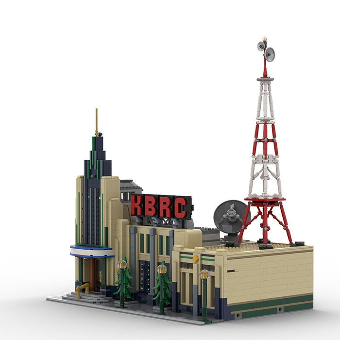 MOC-226314 Brick FM Radio Station Building Blocks-LesDiy-MOC-