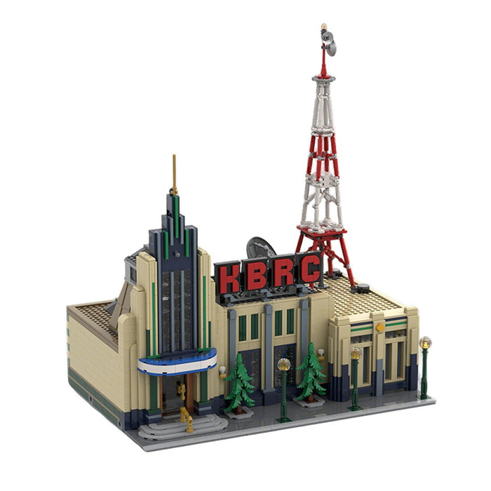 MOC-226314 Brick FM Radio Station Building Blocks-LesDiy-MOC-