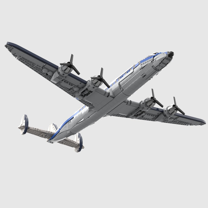 MOC - 226521 Lockheed L - 1049 Super Constellation Building Blocks - LesDiy - Building Blocks -