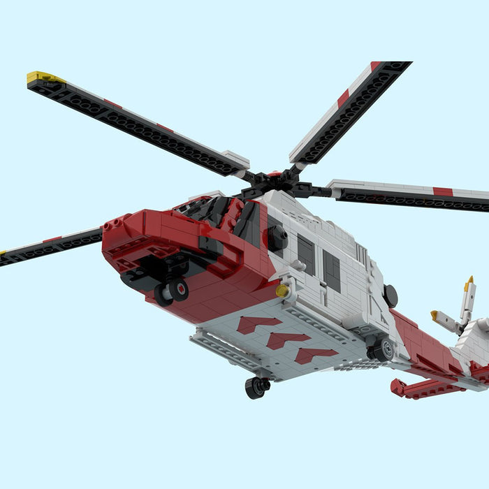 MOC - 226775 AgustaWestland AW - 139 Building Blocks - LesDiy - Building Blocks -