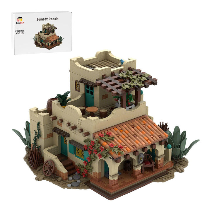 MOC - 226986 Sunset Ranch Building Blocks - LesDiy -