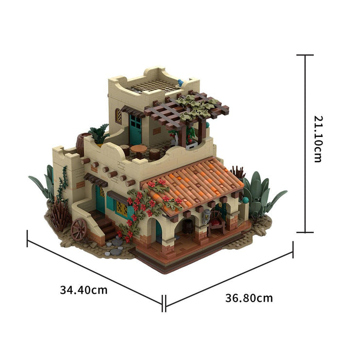 MOC - 226986 Sunset Ranch Building Blocks - LesDiy -
