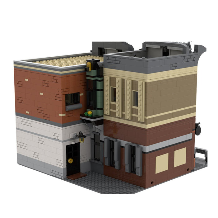 MOC-227235 Modular Detective Shop Building Blocks-LesDiy-MOC-