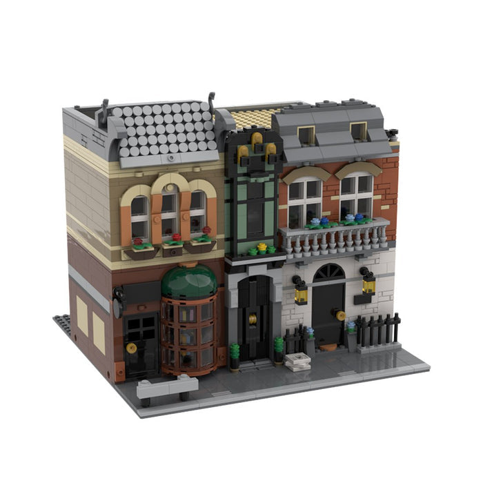 MOC-227235 Modular Detective Shop Building Blocks-LesDiy-MOC-