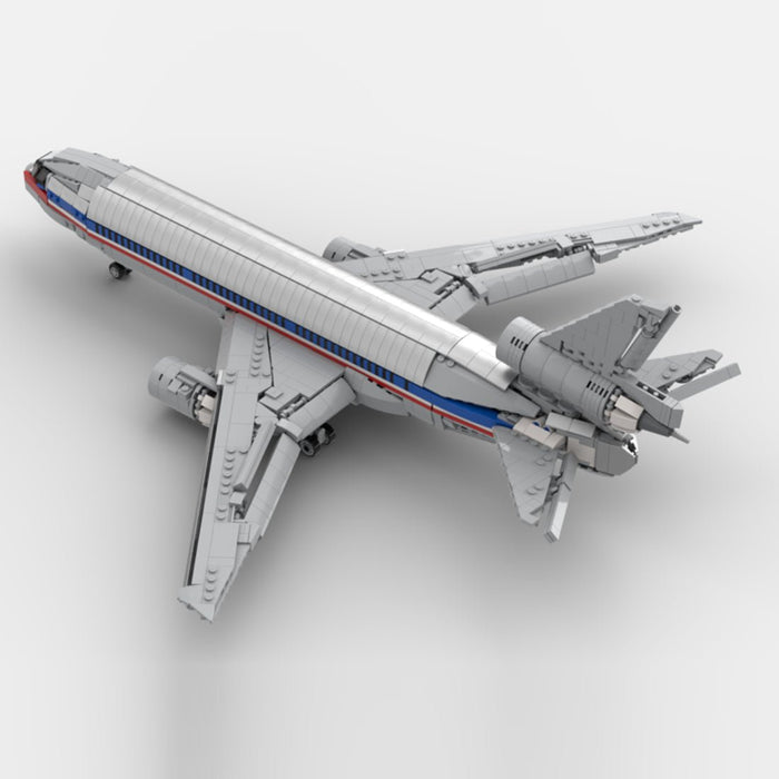 MOC - 228062 DC - 10 American Airlines Building Blocks - LesDiy -