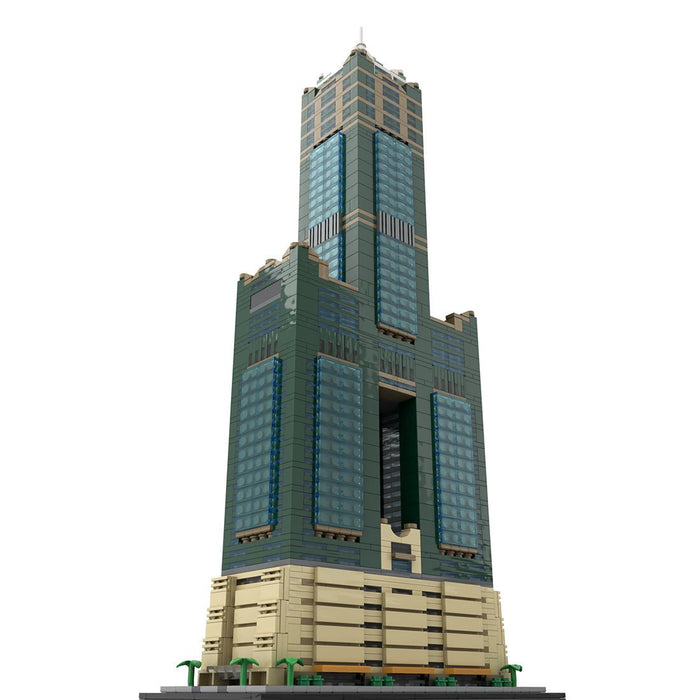 MOC - 228175 85 Sky Tower 1:800 Scale Building Blocks - LesDiy - Building Blocks -