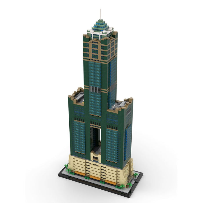 MOC - 228175 85 Sky Tower 1:800 Scale Building Blocks - LesDiy - Building Blocks -