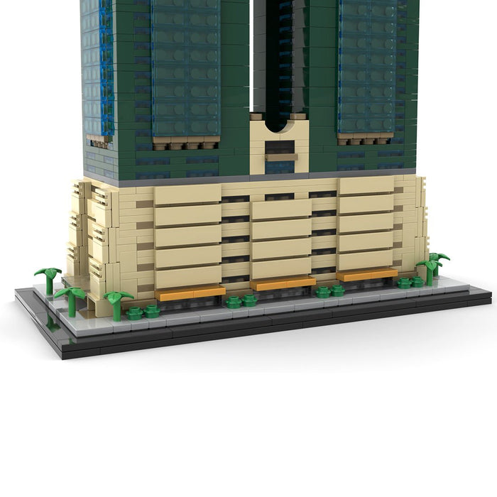 MOC - 228175 85 Sky Tower 1:800 Scale Building Blocks - LesDiy - Building Blocks -