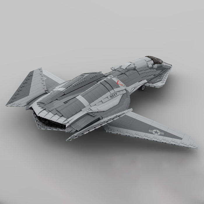 MOC - 228357 1:35 Scale F/A - 37 Talon Building Blocks - LesDiy - Building Blocks -