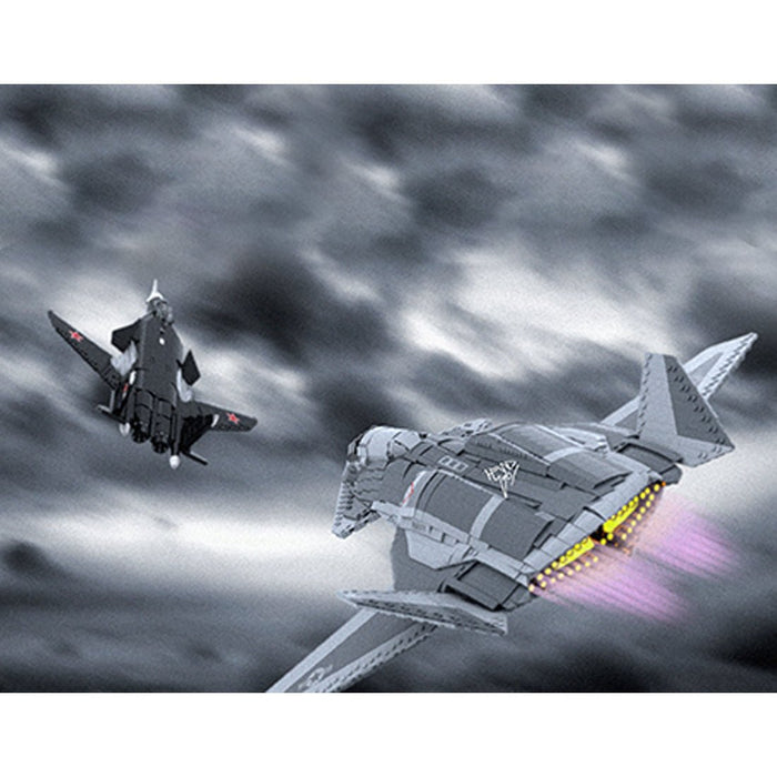 MOC - 228357 1:35 Scale F/A - 37 Talon Building Blocks - LesDiy - Building Blocks -