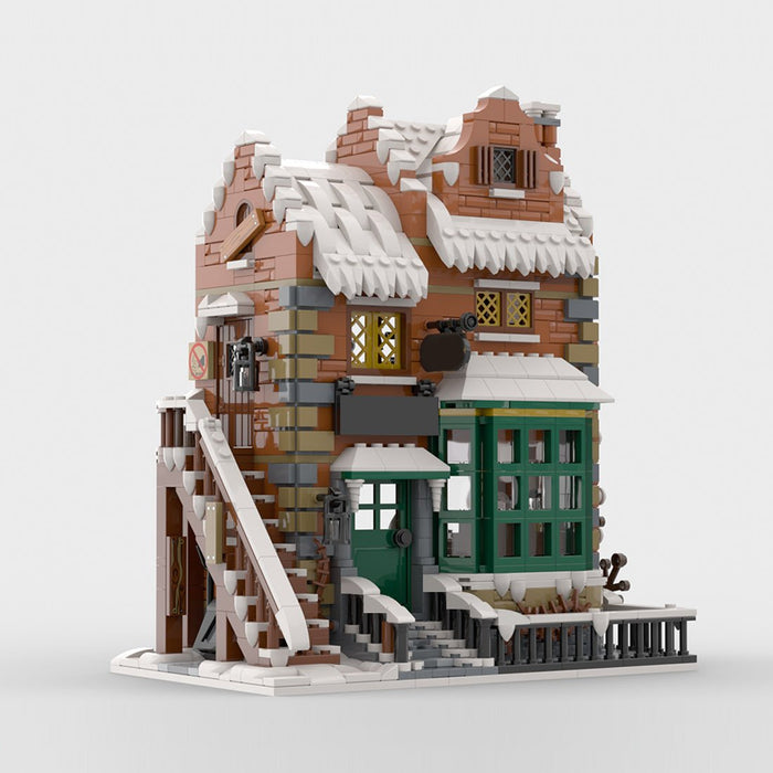 MOC - 228435 Winter Village - Scrooge & Marley Building Blocks - LesDiy - Building Blocks -