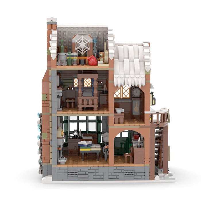 MOC - 228435 Winter Village - Scrooge & Marley Building Blocks - LesDiy - Building Blocks -