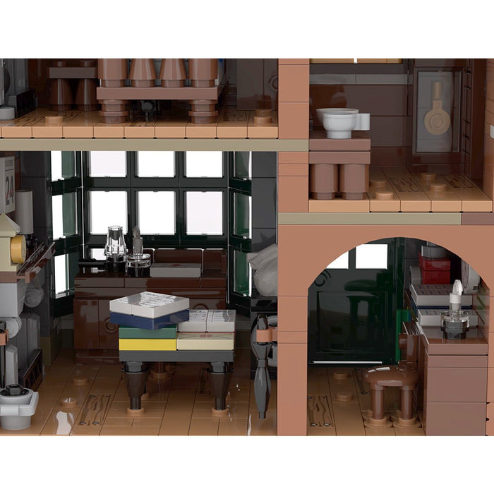MOC - 228435 Winter Village - Scrooge & Marley Building Blocks - LesDiy - Building Blocks -