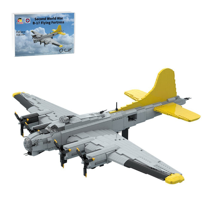 MOC - 228864 Boeing B - 17 Flying Fortress Building Blocks - LesDiy - Building Blocks -