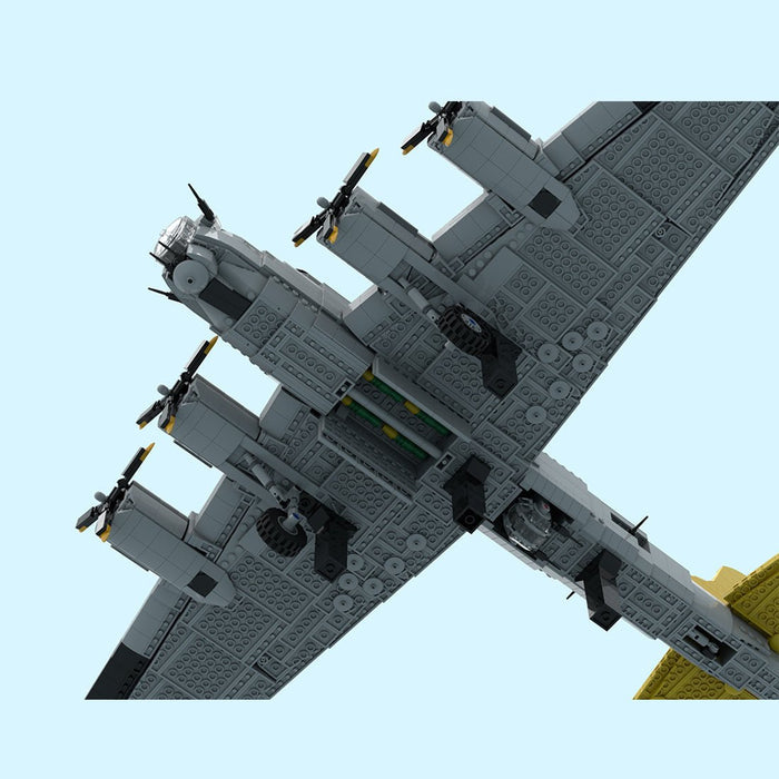 MOC - 228864 Boeing B - 17 Flying Fortress Building Blocks - LesDiy - Building Blocks -