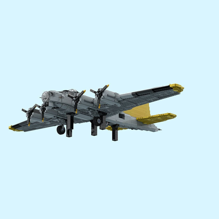 MOC - 228864 Boeing B - 17 Flying Fortress Building Blocks - LesDiy - Building Blocks -