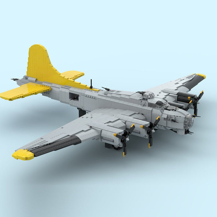 MOC - 228864 Boeing B - 17 Flying Fortress Building Blocks - LesDiy - Building Blocks -