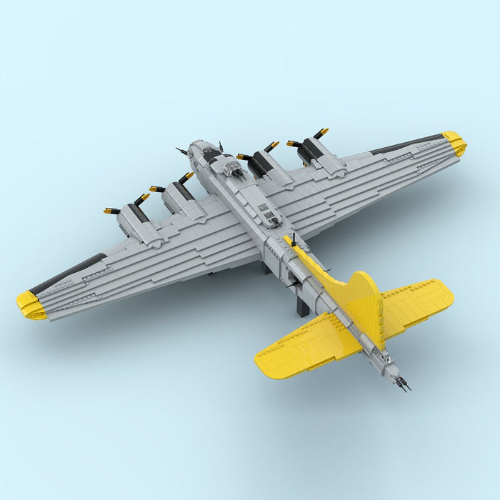 MOC - 228864 Boeing B - 17 Flying Fortress Building Blocks - LesDiy - Building Blocks -