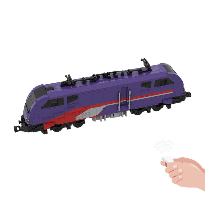 MOC-228957 Nightjet Siemens Taurus Electric Locomotive Building Blocks-LesDiy-Locomotive-