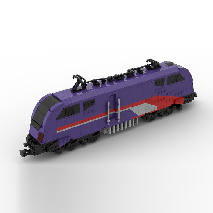 MOC-228957 Nightjet Siemens Taurus Electric Locomotive Building Blocks-LesDiy-Locomotive-