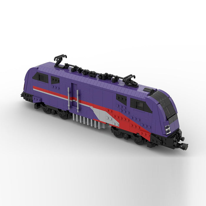 MOC-228957 Nightjet Siemens Taurus Electric Locomotive Building Blocks-LesDiy-Locomotive-