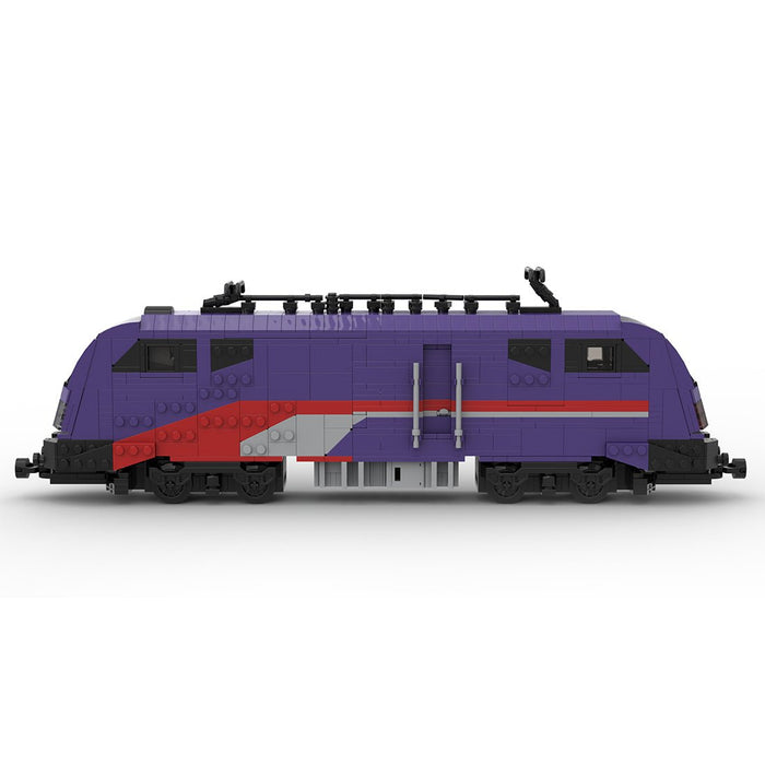 MOC-228957 Nightjet Siemens Taurus Electric Locomotive Building Blocks-LesDiy-Locomotive-
