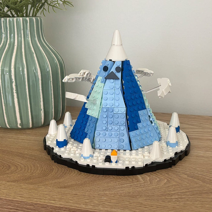 MOC - 229092 Adventure Time: The Ice Kingdom | Micro World Series: 4 - LesDiy - Building Blocks -