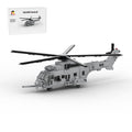 MOC - 229326 1/35 Scale H225M Caracal Building Blocks - LesDiy -