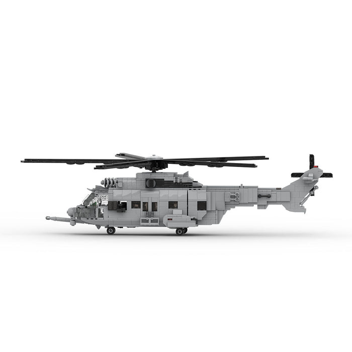 MOC - 229326 1/35 Scale H225M Caracal Building Blocks - LesDiy -