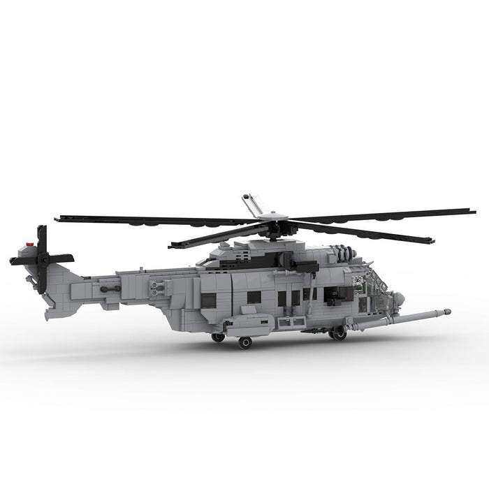 MOC - 229326 1/35 Scale H225M Caracal Building Blocks - LesDiy -