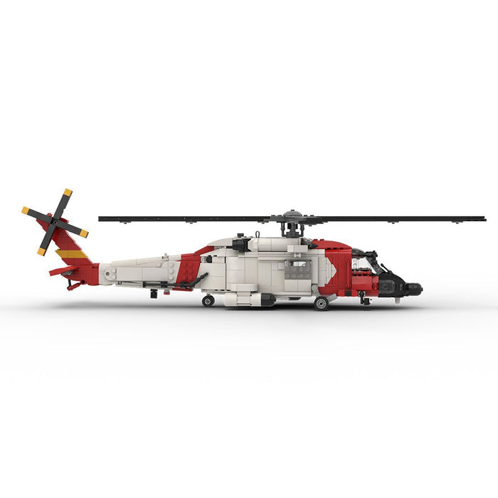 MOC - 229660 Sikorsky | HH - 60J JAYHAWK - 1:35 Scale Building Blocks - LesDiy - building blocks -