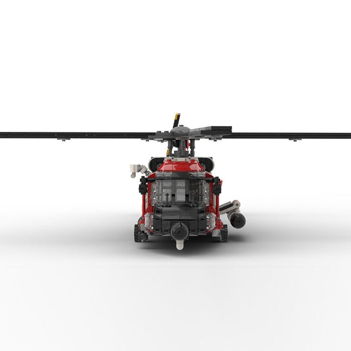 MOC - 229660 Sikorsky | HH - 60J JAYHAWK - 1:35 Scale Building Blocks - LesDiy - building blocks -